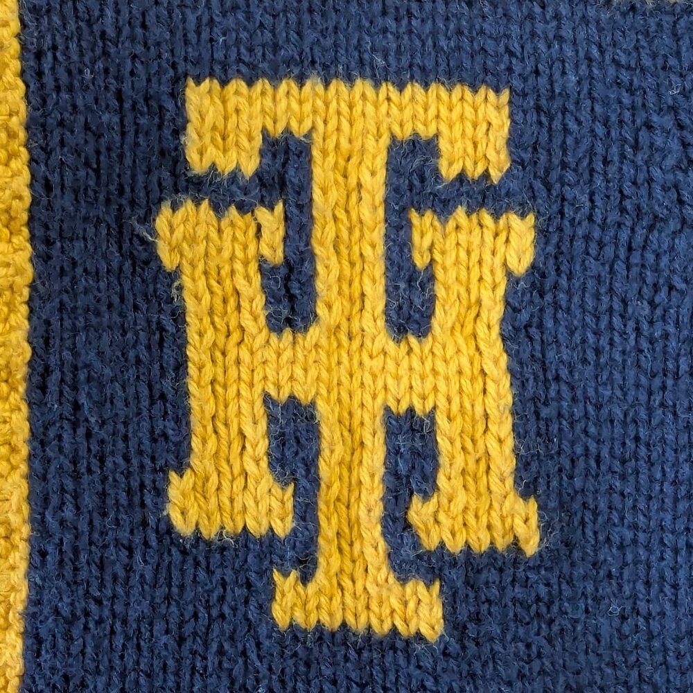 Tommy Hilfiger Toddler Navy and Yellow Full Zip Hoodie - Picture 7 of 13